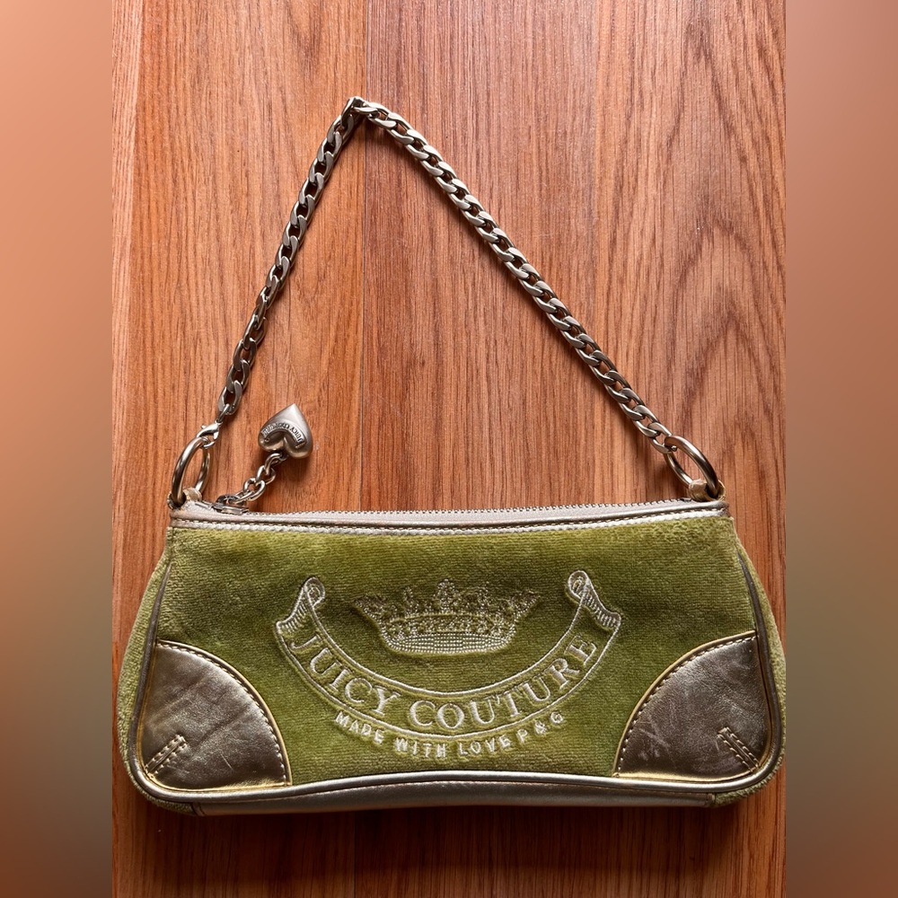 SOLD Vintage JC Green Shoulder Bag